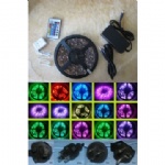 LED RGB Strip with 16-Color Options By Remote Controller